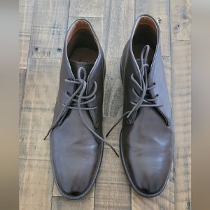 JF J.Ferrar Mens Milden Flat Heel Chukka Boots